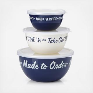 Order's Up 6-Piece Serve & Store Bowl Set