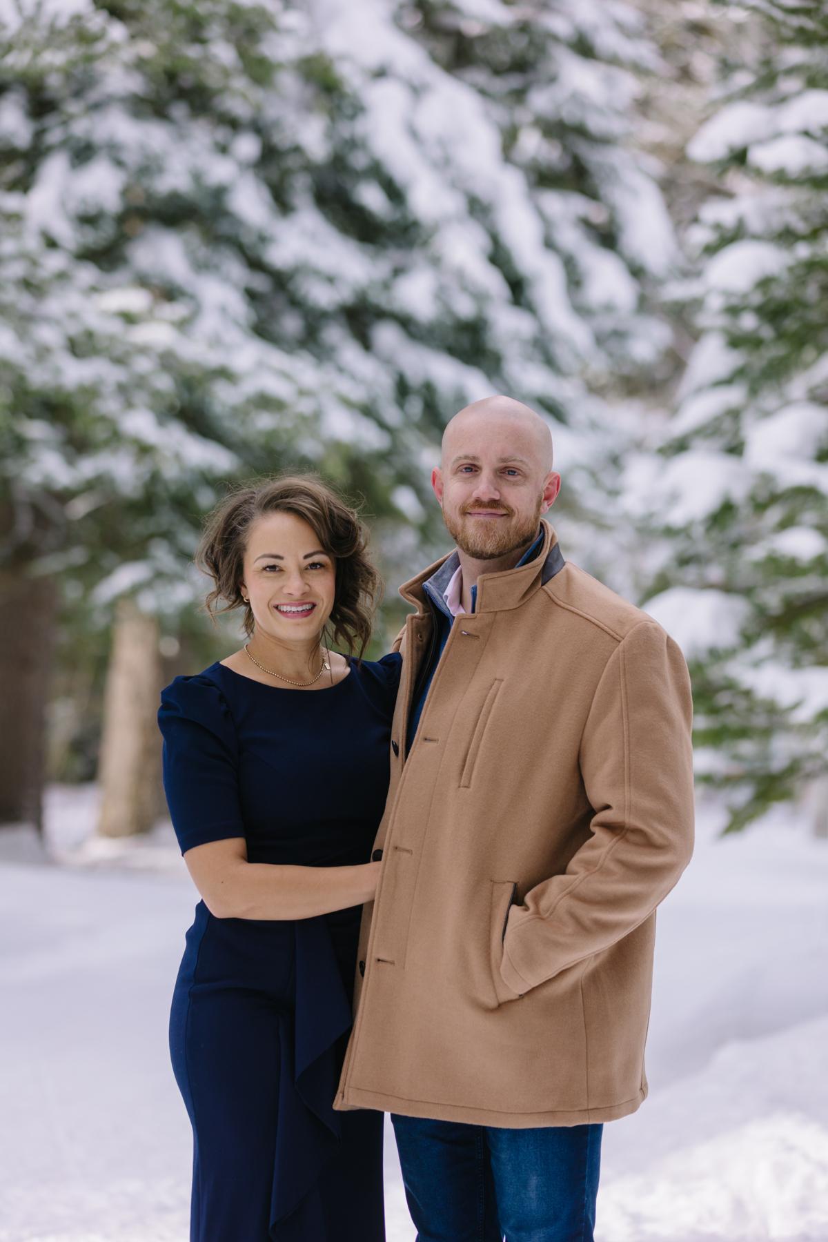 Family pictures! It was the beginning of love and blending families.