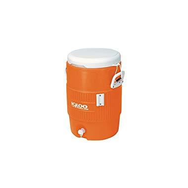 Igloo® 5 Gallon Orange Cooler w/Seat Lid (EA)