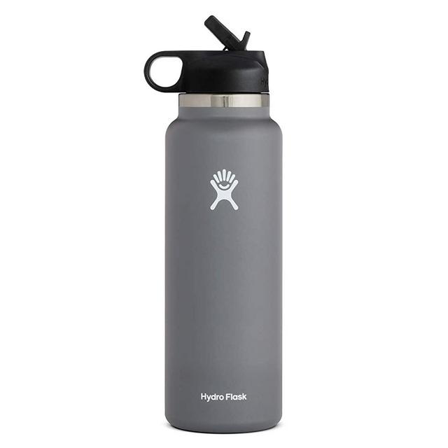 Hydro Flask Wide Mouth 2.0 Water Bottle, Straw Lid - Multiple Sizes & Colors