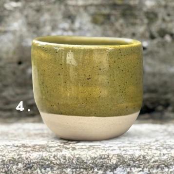 Ceramic Espresso Cup, Pickle