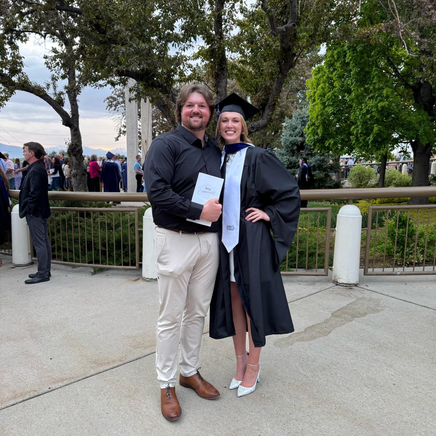 Mallory’s graduation