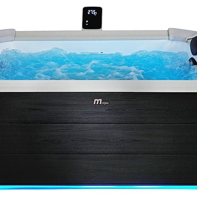 MSPA, Oslo, Frame Series, Fixed Body, Movable, Hot Tub & Spa, Wi-Fi, App Controlled, Jets & Bubble System – 6 Person