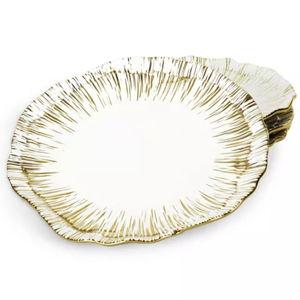 Michael Aram Anemone 4 Piece Tidbit Appetizer Plate Set