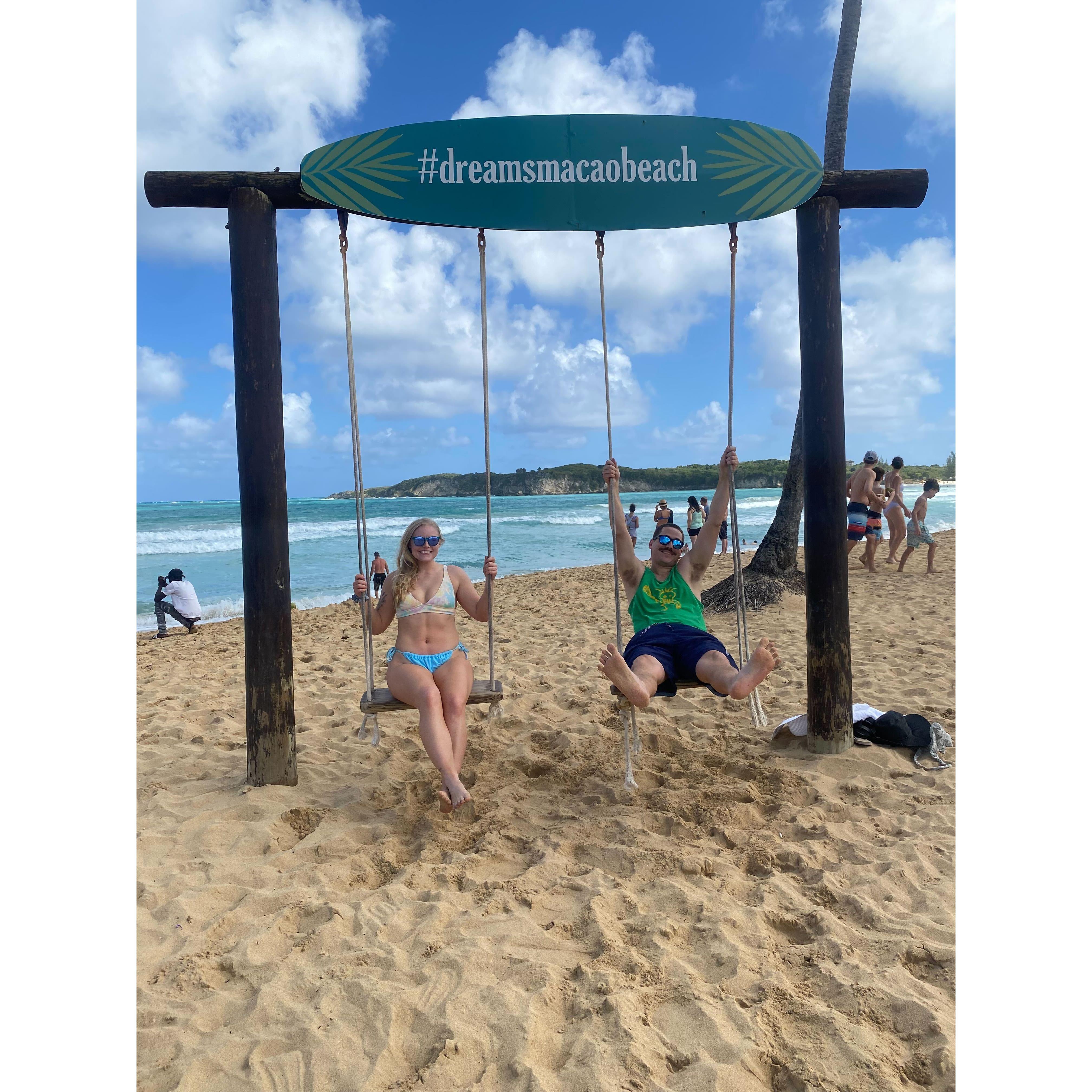 Discovering the magic of a beach in Winter; Dominican Republic, January 2024