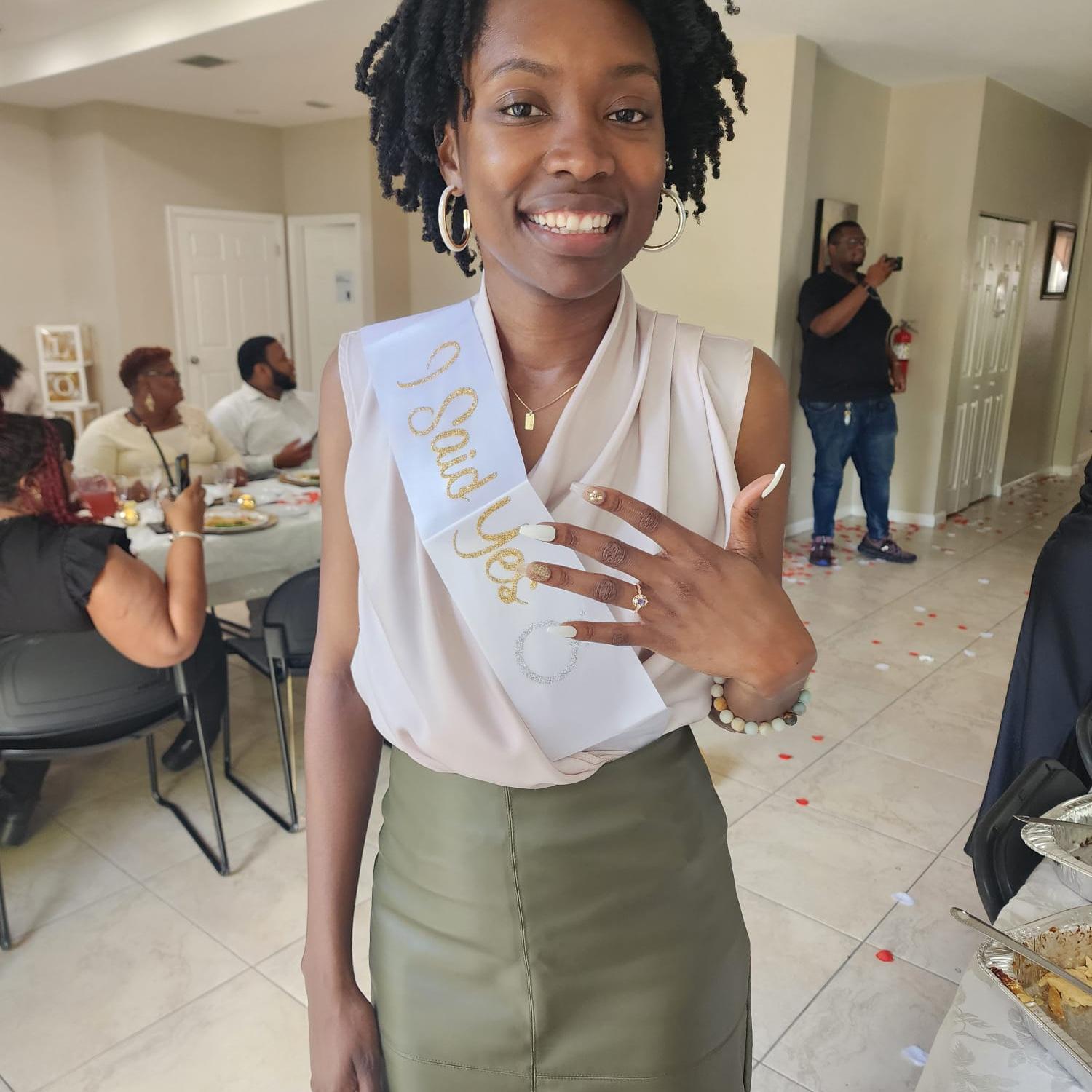 I said yes!