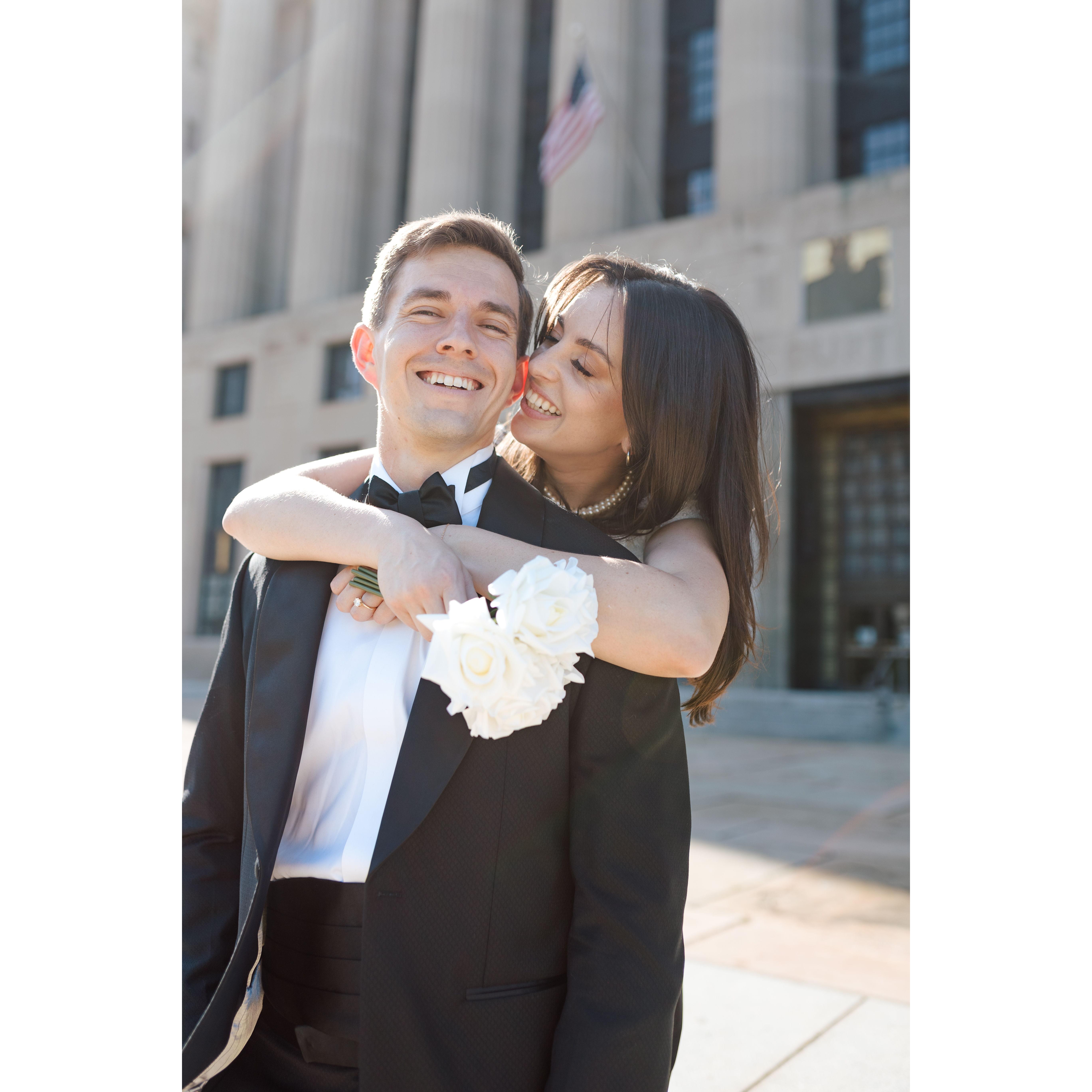 In August, the day before Amanda's birthday, we decided to elope just the two of us! See you in November for Round 2 ;)