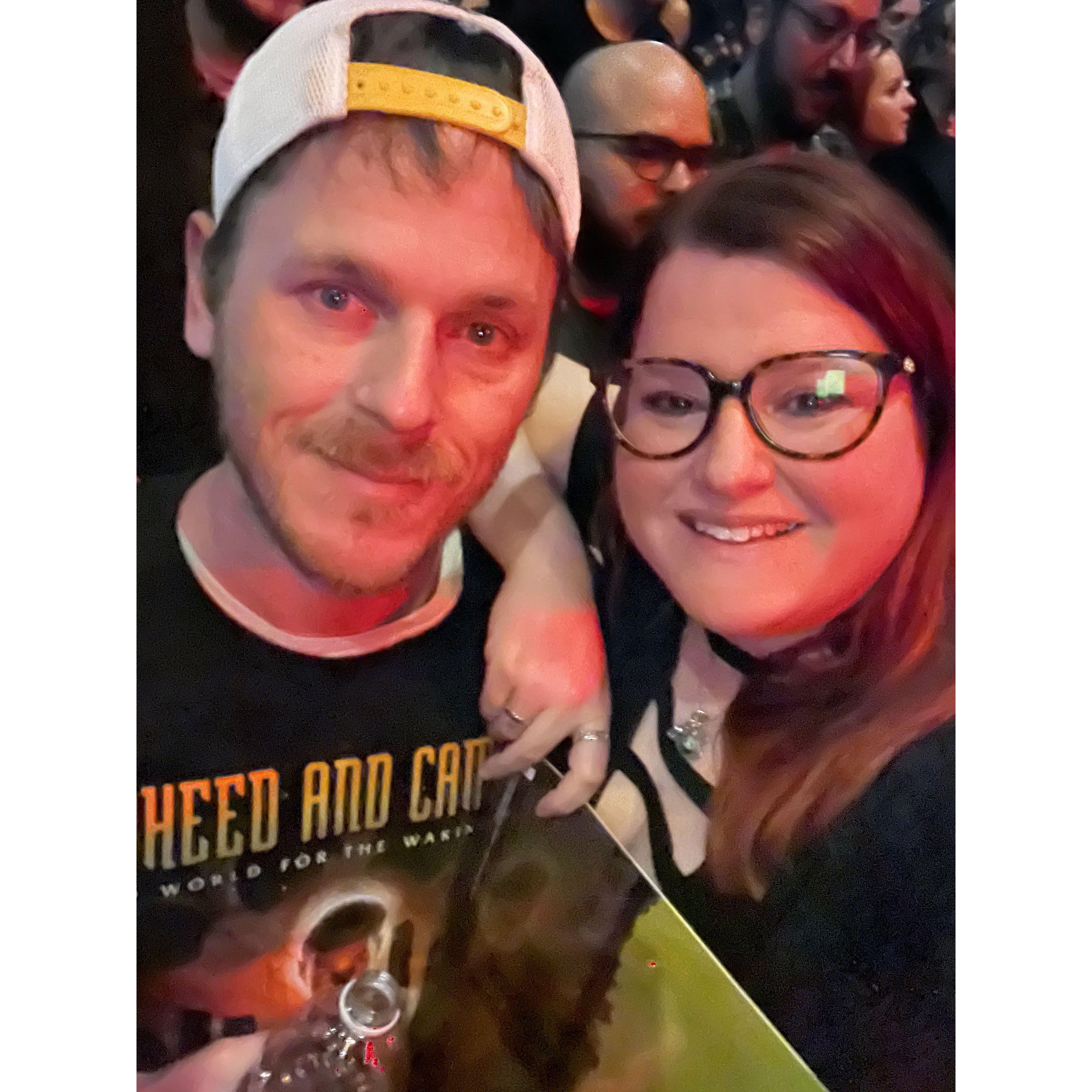 Coheed and Cambria Show.