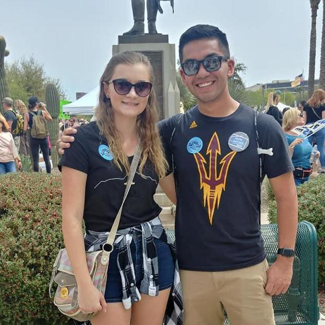 Our First Photo Together, 2018