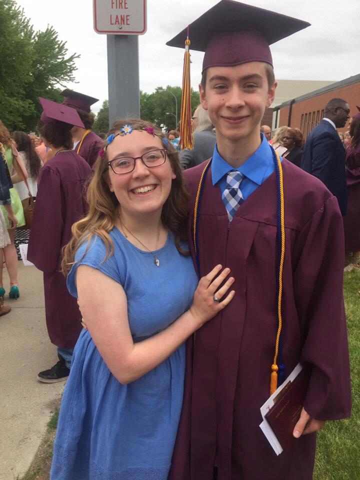 Jakob's High School Graduation, May 2016