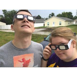 August 21, 2017 - We were told we'd have visibility to see a total solar eclipse. As you can tell from the sky, we unfortunately just saw clouds.