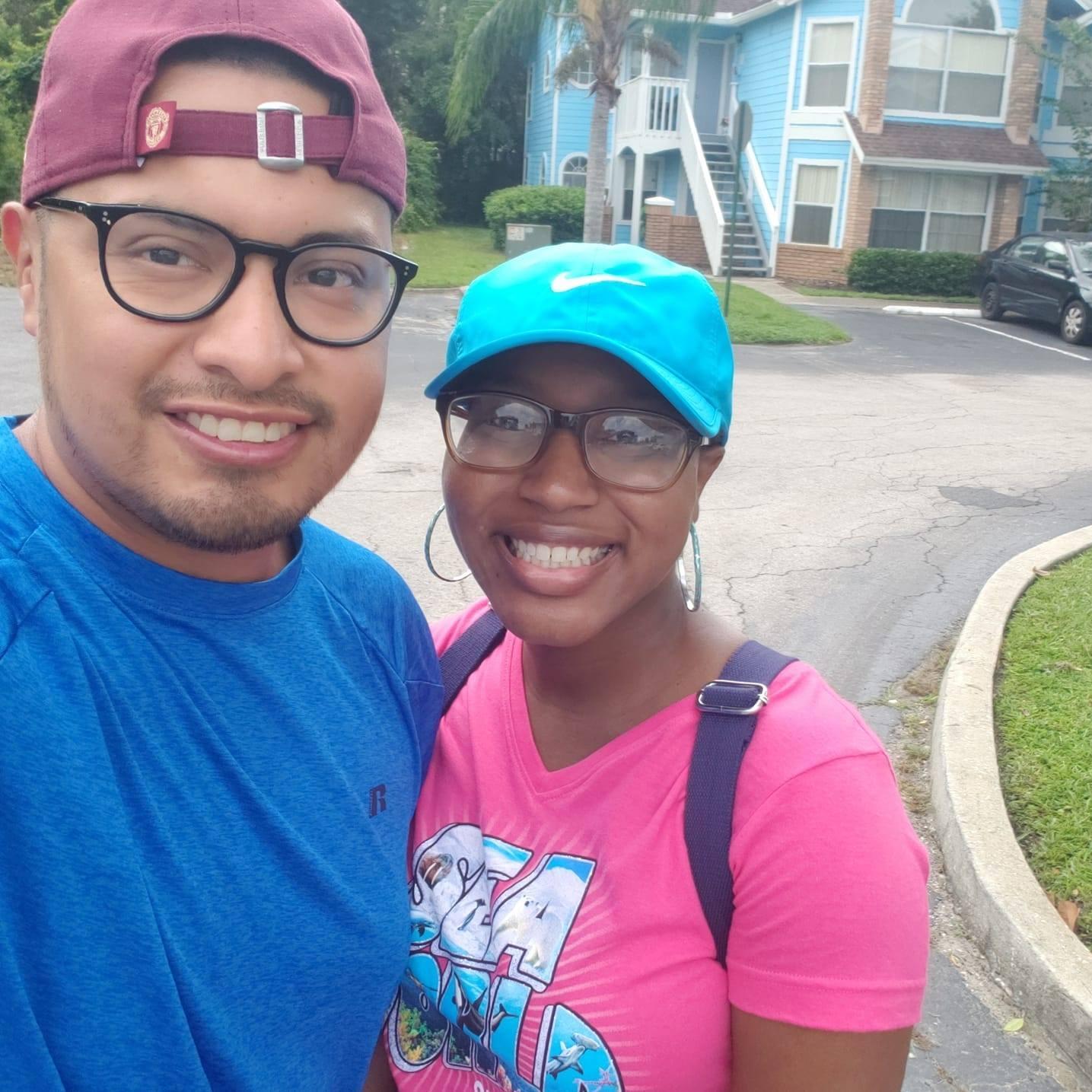 Our 8 year anniversary in Orlando, Florida (July, 2018)