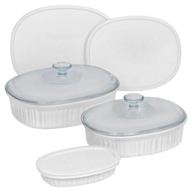 CorningWare® French White® 8-Piece Bakeware Set