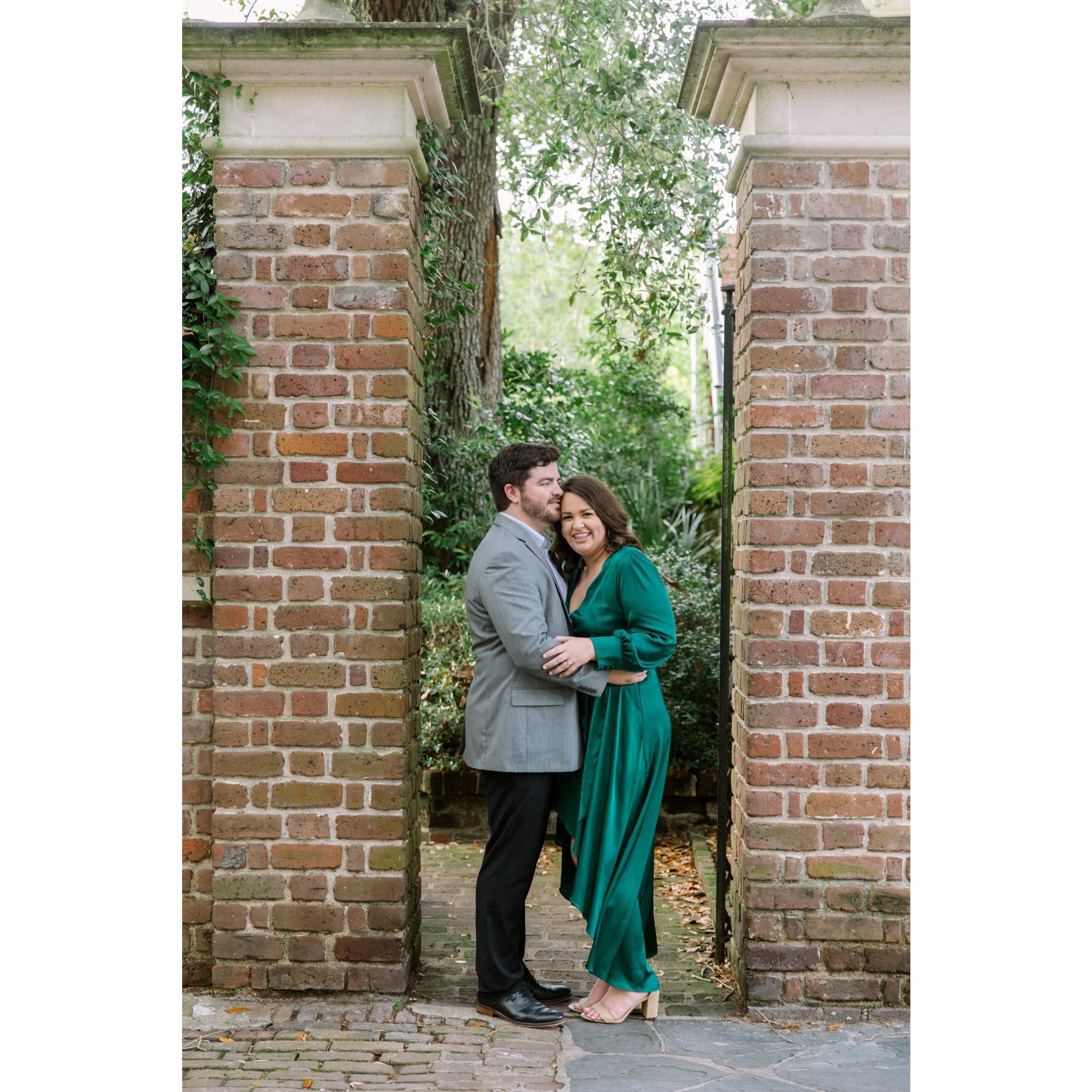 Engagement Photos in downtown Charleston!