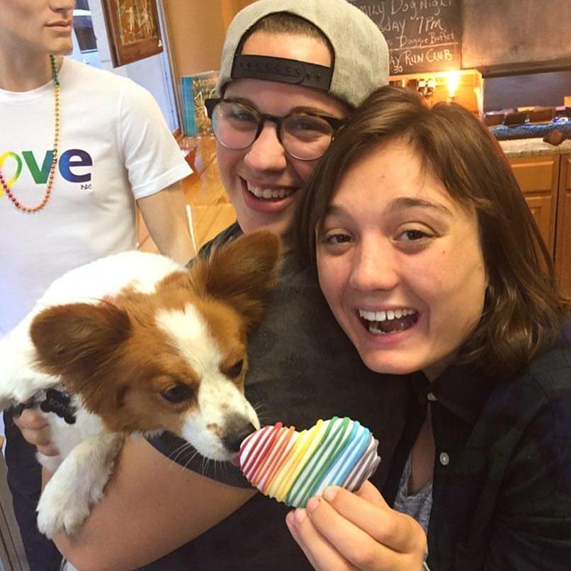 Kathryn got Sophie for Christmas in 2010. In June 2017, Sophie joined Taylor in North Carolina and has been with us ever since.