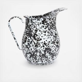 Splatter Enamelware Pitcher