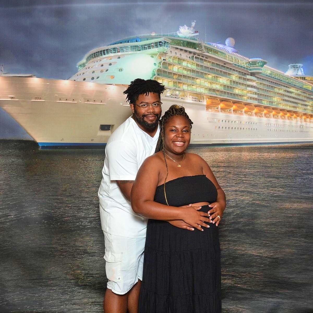 Boarded as a couple, sailed as a team.