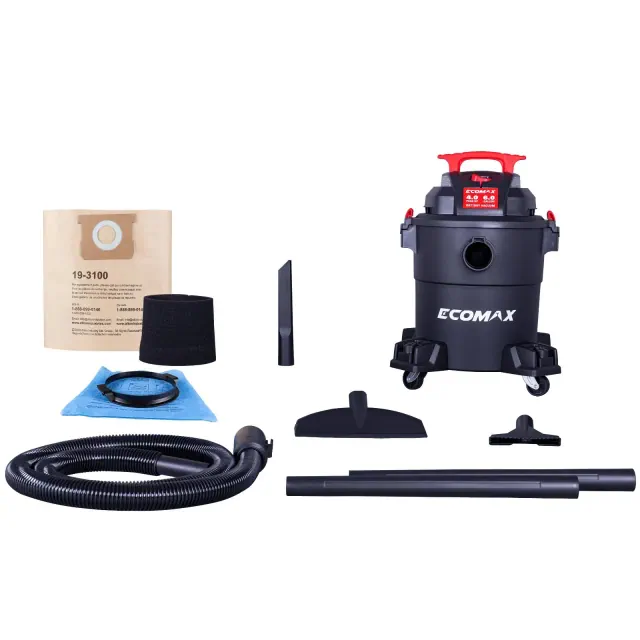 ECOMAX 6gal Wet/Dry Vacuum