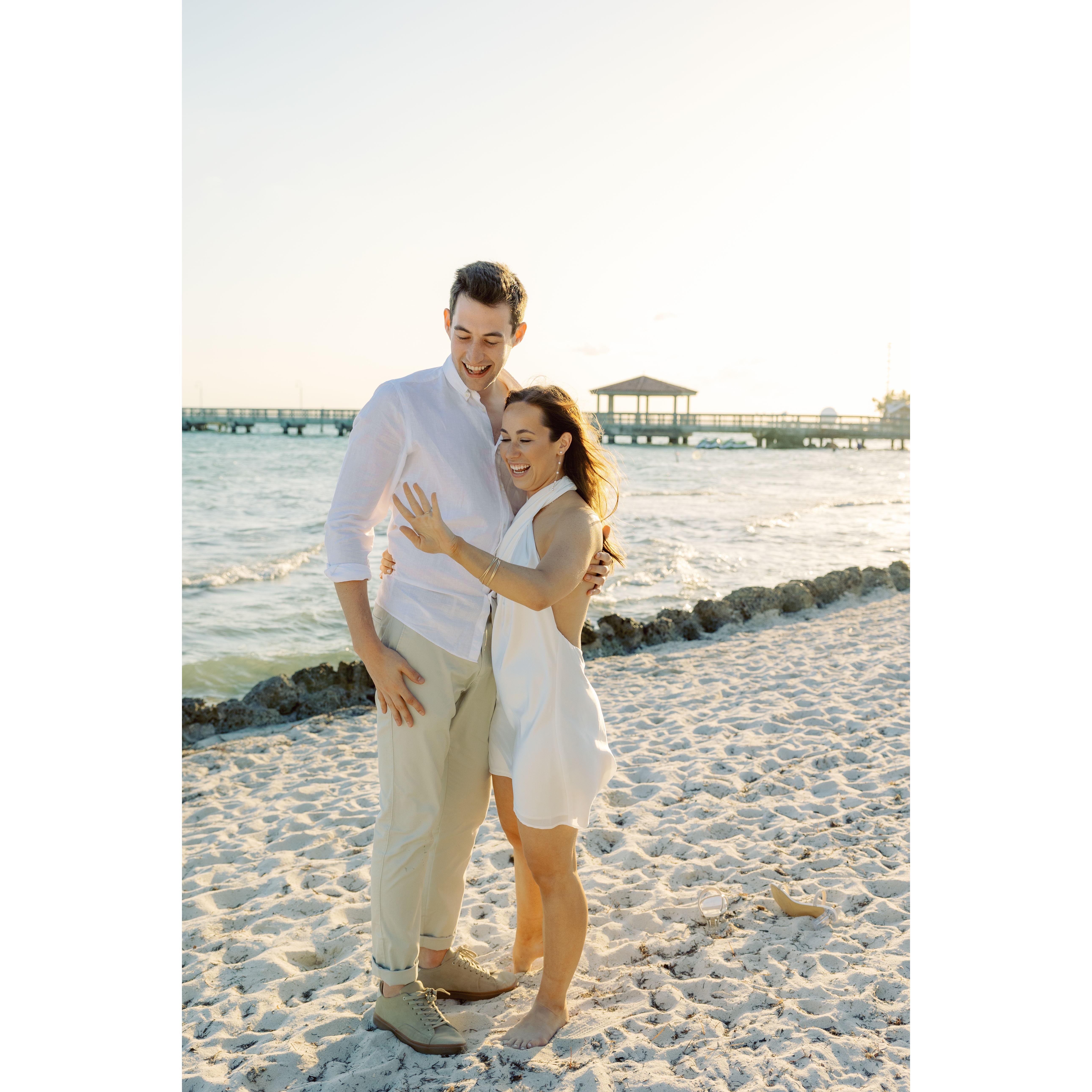 Our engagement in Key West, Florida.