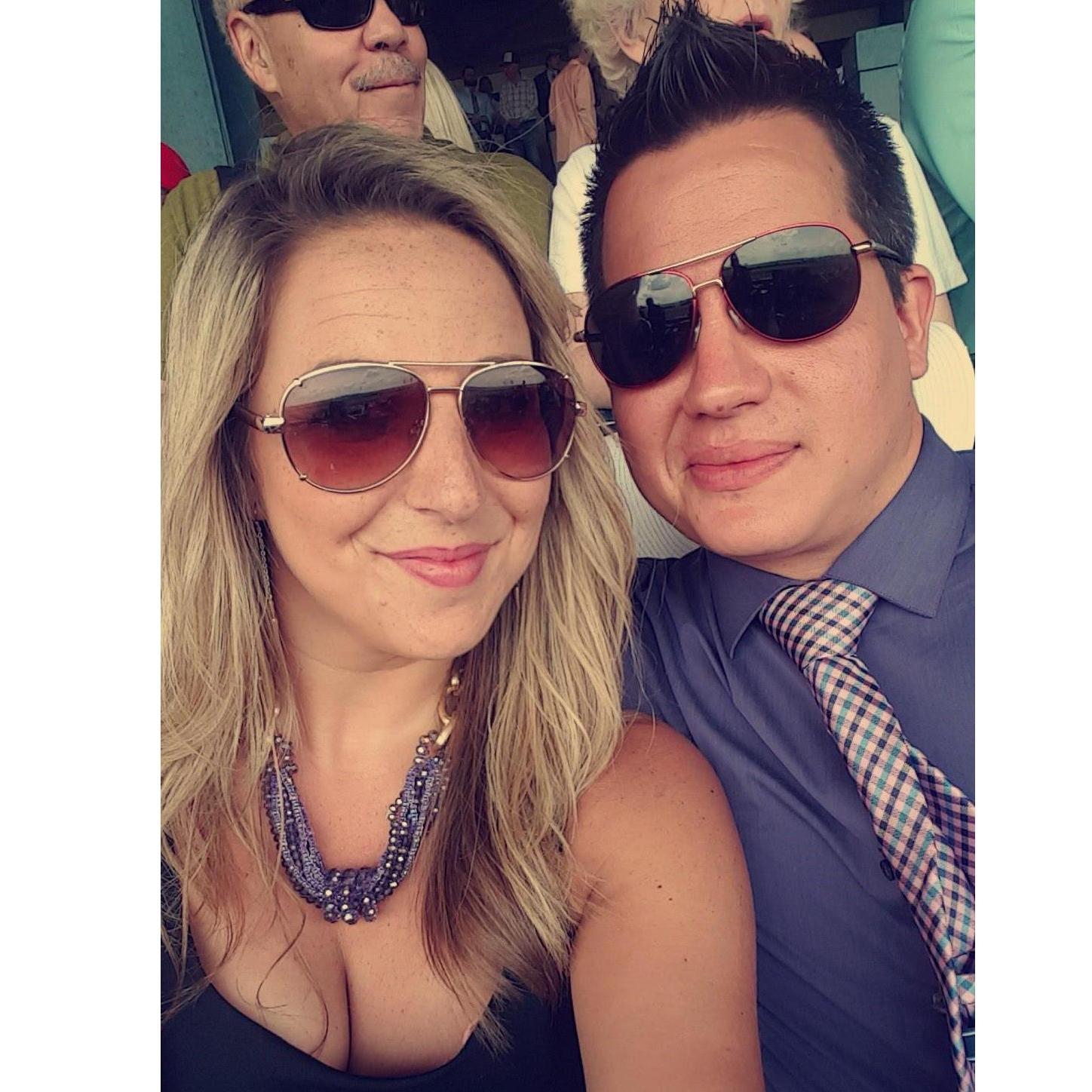 Andrey's first trip to Keeneland