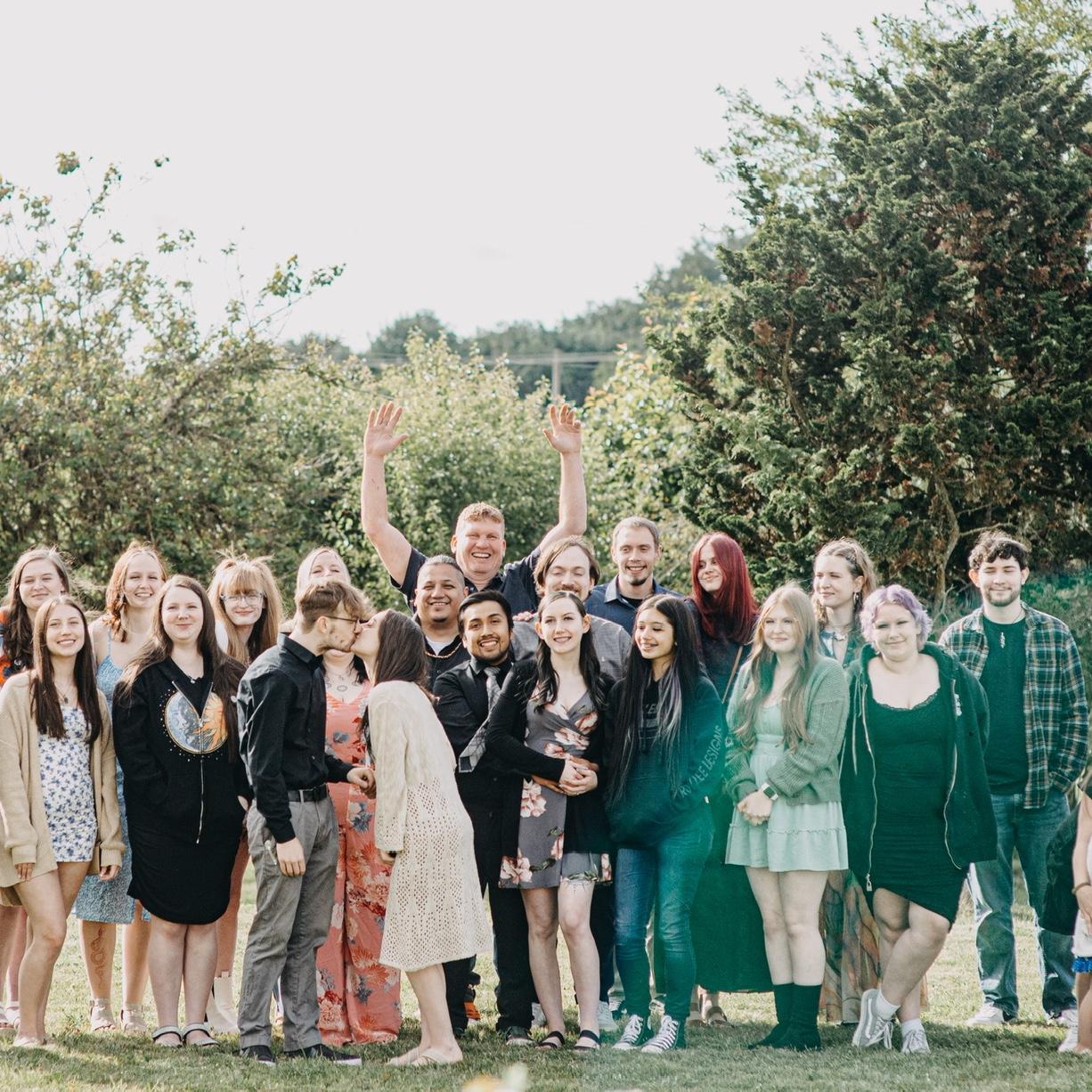 Kaden and Carters engagement party, May 2024.