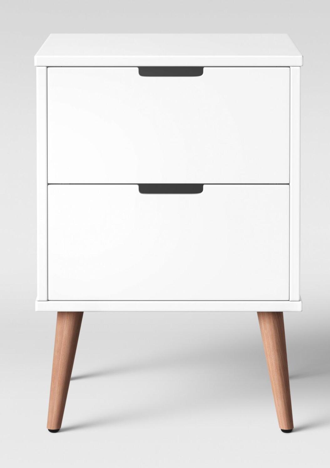 Single Modern Nightstand White - Pillowfort™