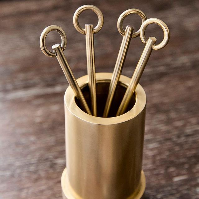 Archer Cocktail Picks, Brass