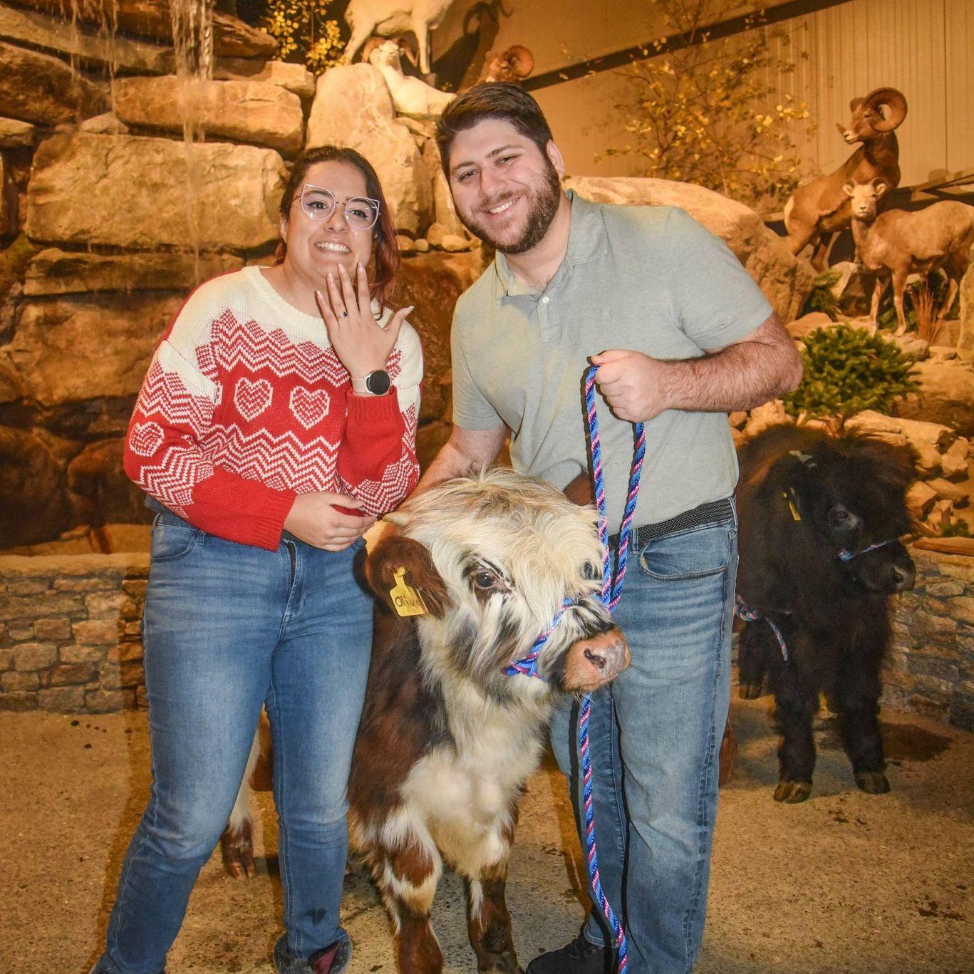 It was during a small private event at Action Wildlife in Goshen