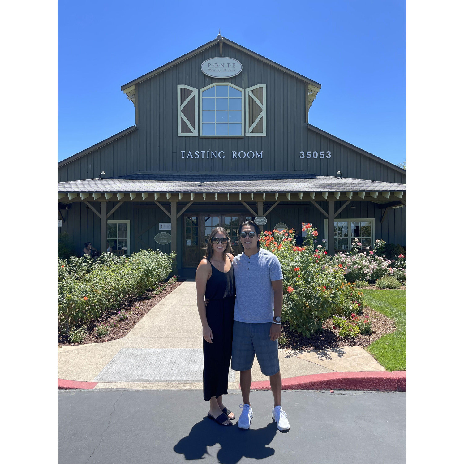 Us at Ponte Winery in Temecula