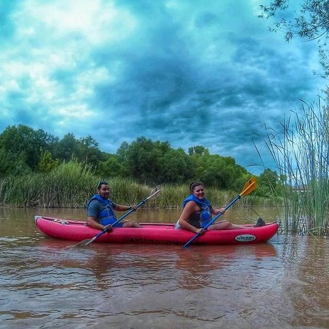 To celebrate our first anniversary, we decided to head to Sedona and try Kayaking for the first time. We now own our very own Kayak.