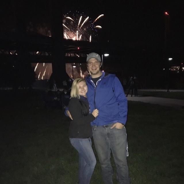 Our first Thunder Over Louisville Date!