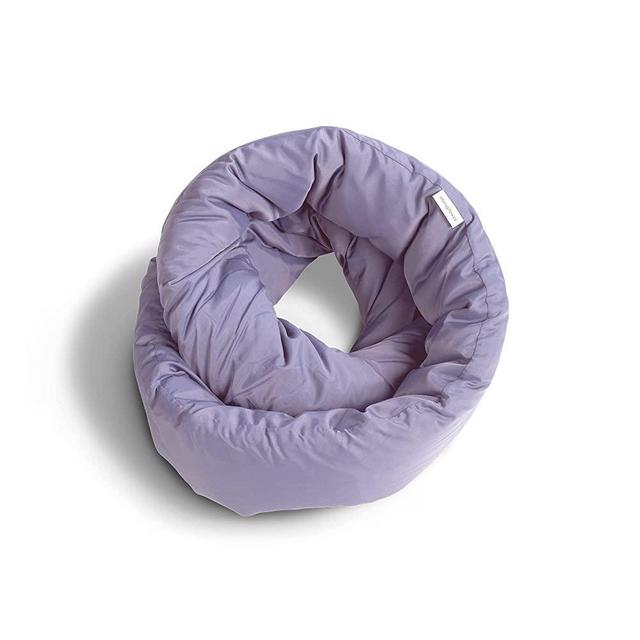 Huzi Infinity Pillow - Home Travel Soft Neck Scarf Support Sleep