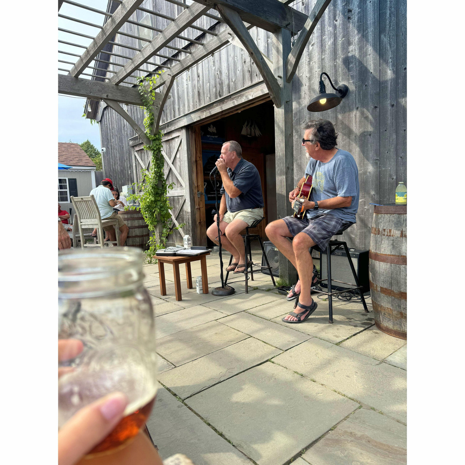 Live music at Bad Martha Brewery (Edgartown)