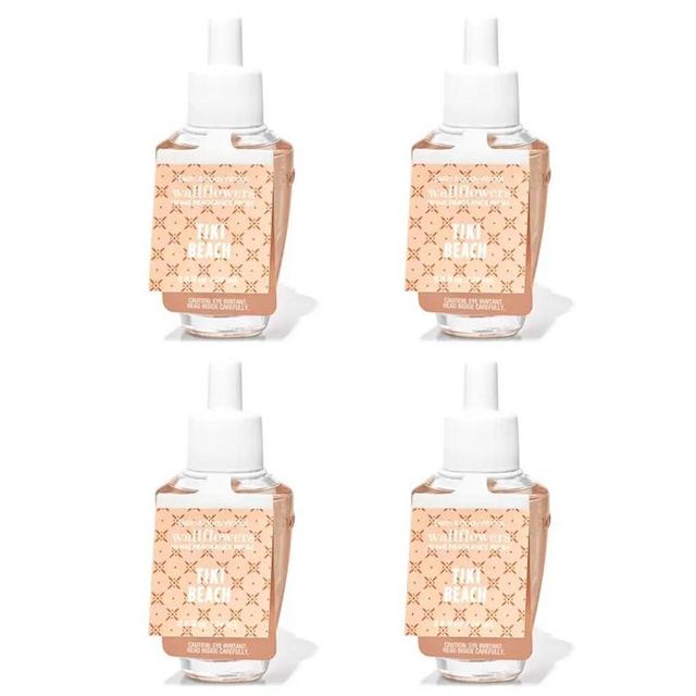 Bath & Body Works Tiki Beach WallFlowers Fragrance Refill 0.8 Oz 4 Pack (Tiki Beach) 3.2 Fl Oz