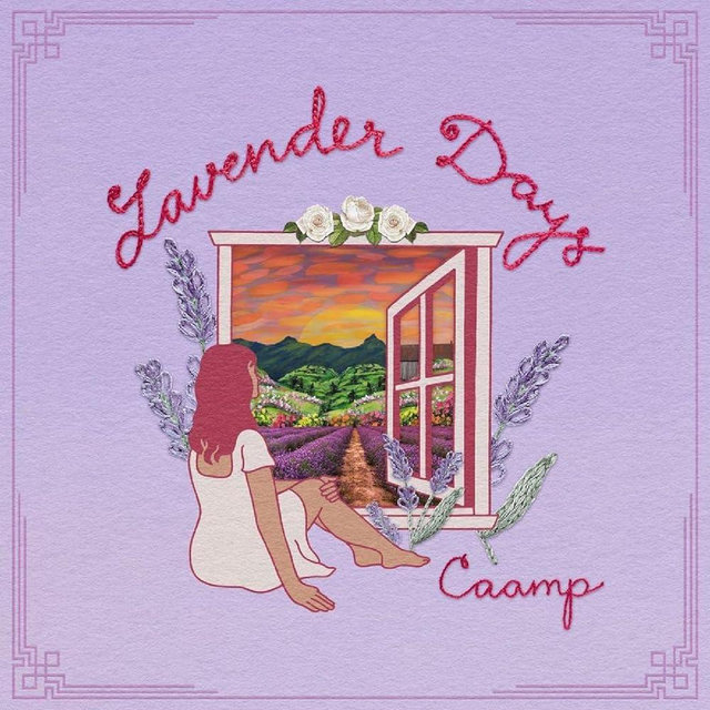 Lavender Days ORCHID & TANGERINE