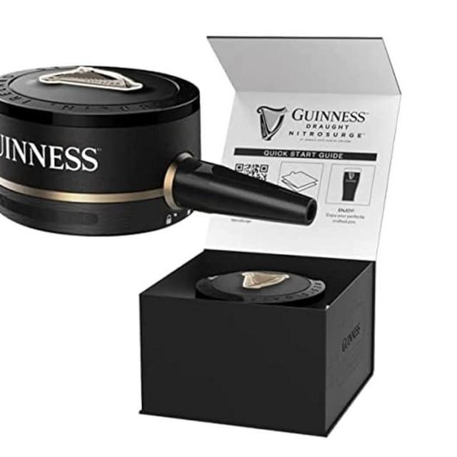 Guinness Draught│Nitrosurge│Stout Beer│Perfect Pub Pour At Home│Ready for Rugby│Cans Sold Separately│Device Only