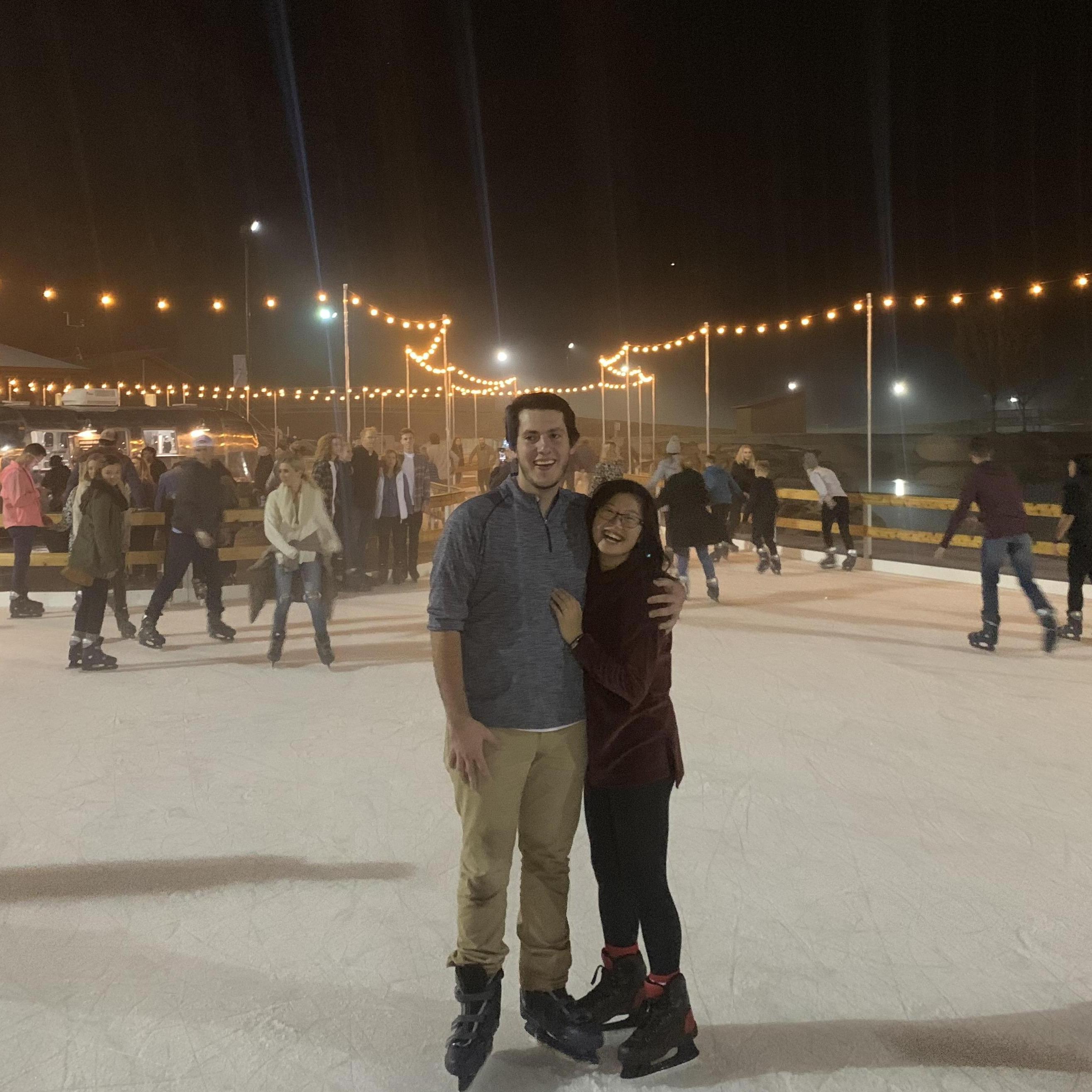 Ice Skating in Charlotte, NC (Thanksgiving 2019)