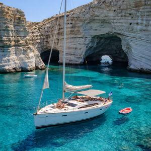 Full-Day Boat Tour Around Milos