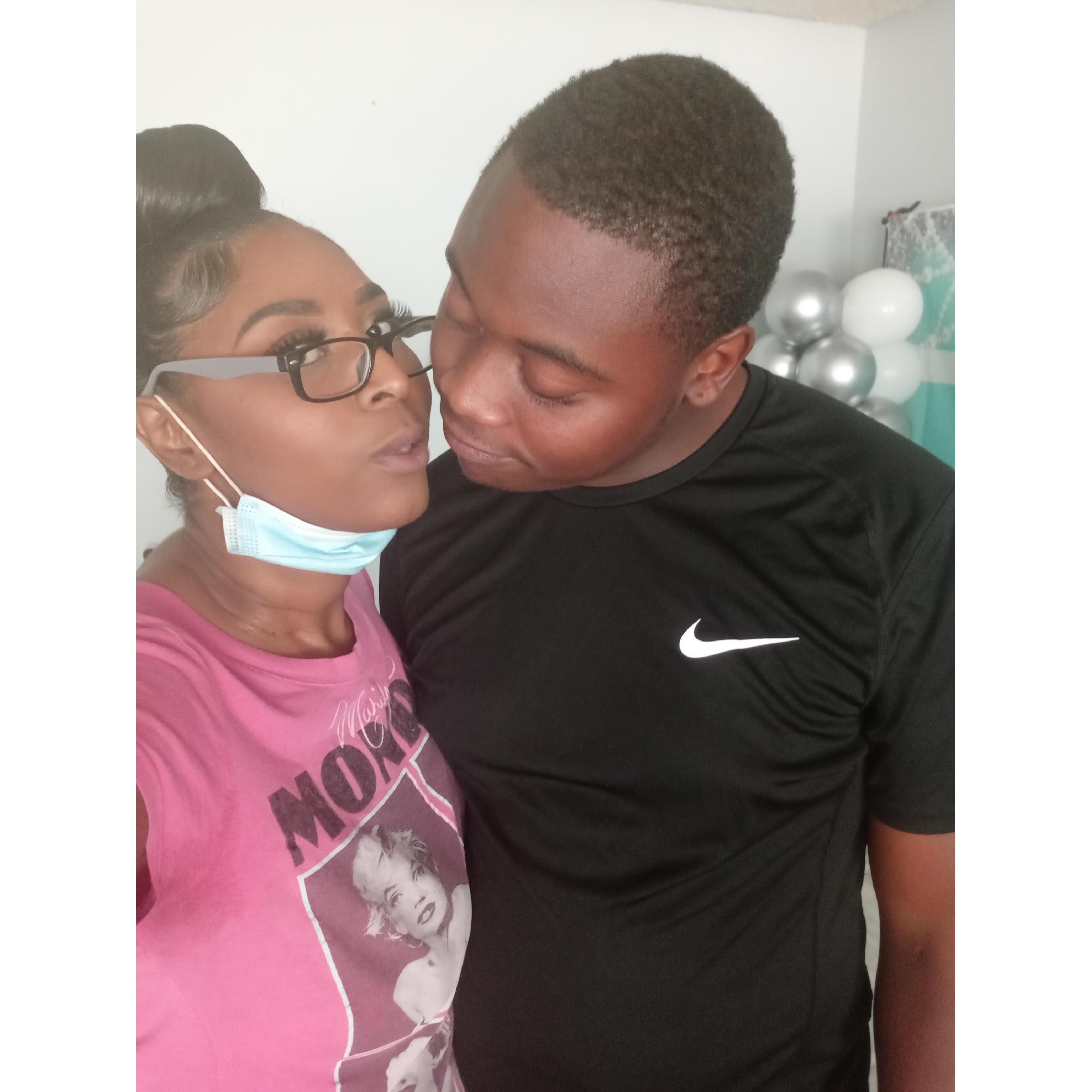 Before the bridal Shower