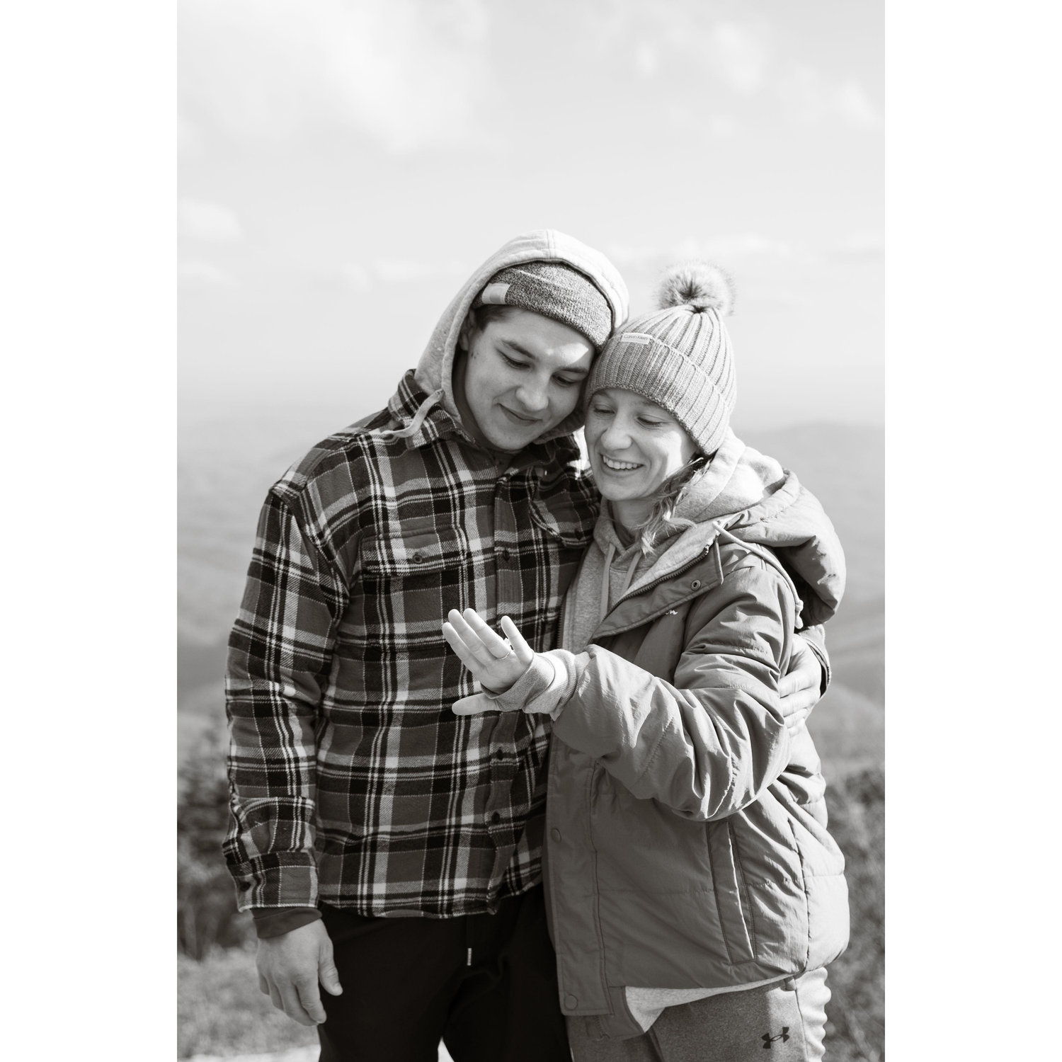 Engagement Photos 11/29/2024 Grandfather Mountain NC