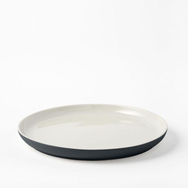 Kaloh Dinnerware Dinner Plate Black Set of 8 BOM