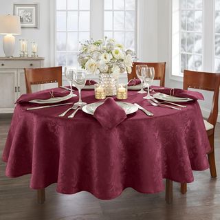 Caiden Elegance Damask Round Tablecloth