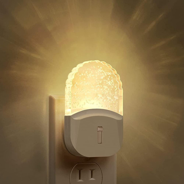 DORESshop LED Night Light, Baby Night Light [2 Pack], Plug in Night Light with Auto Dusk to Dawn Sensor, Adjustable Brightness Night Light for Kids, Bathroom, Bedroom, Nursery Room, Soft White 3000k