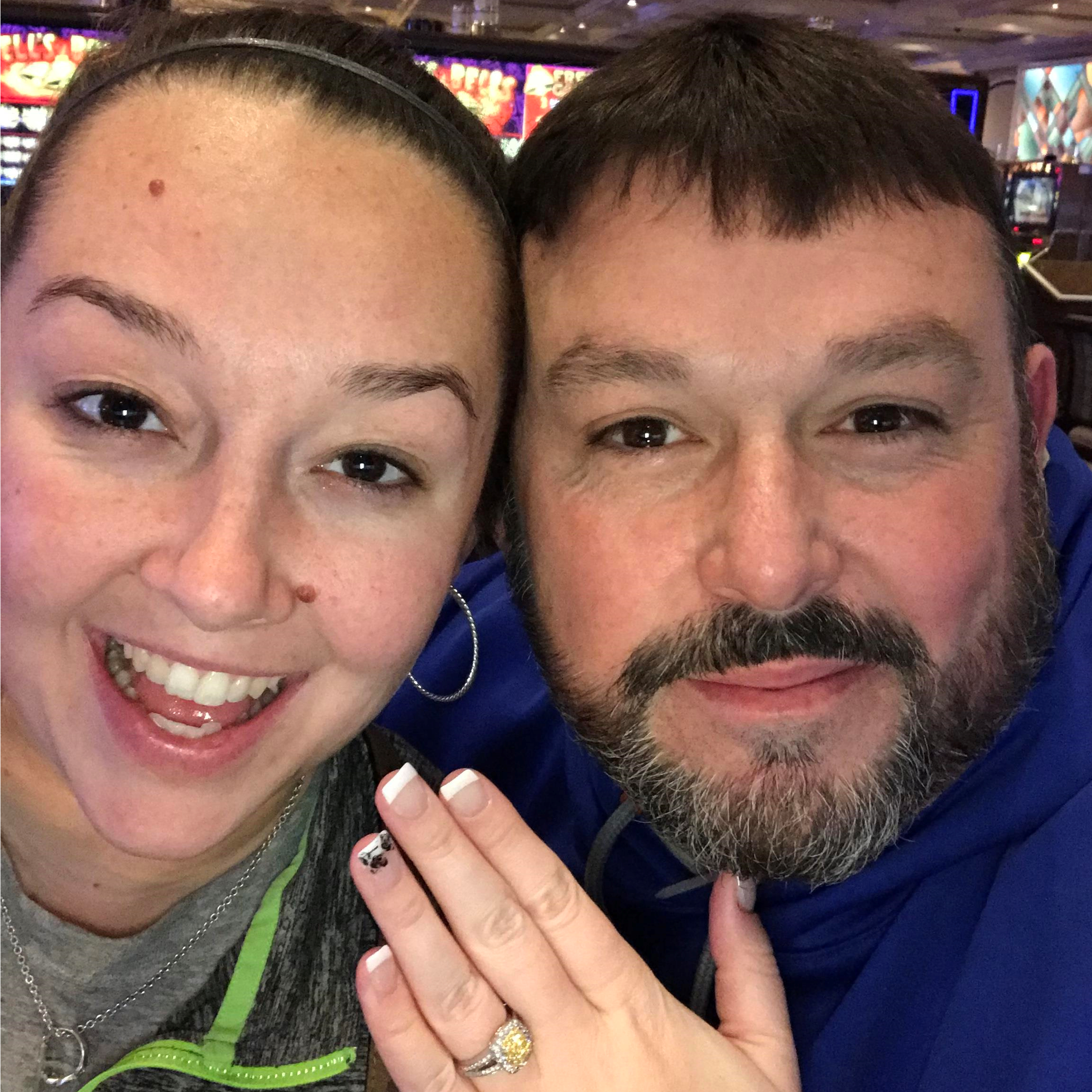 Playing Blackjack the day after the proposal!
Las Vegas, NV
February 11, 2018