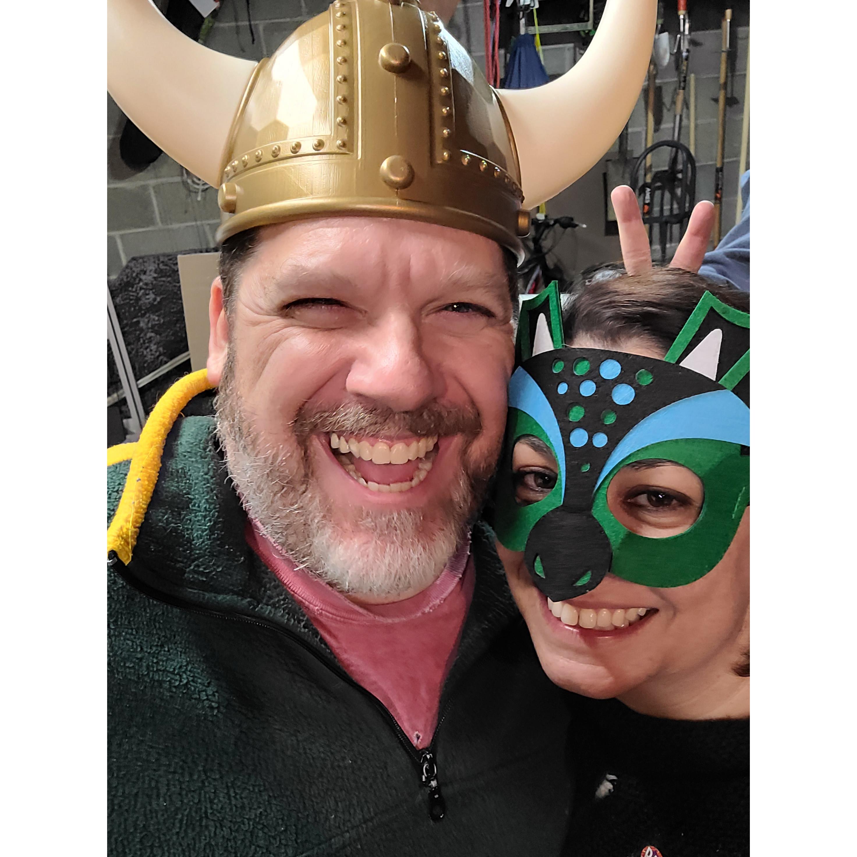 Just another day hanging out together