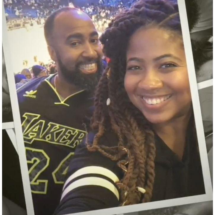 Foxx first NBA game at Madison Square Garden