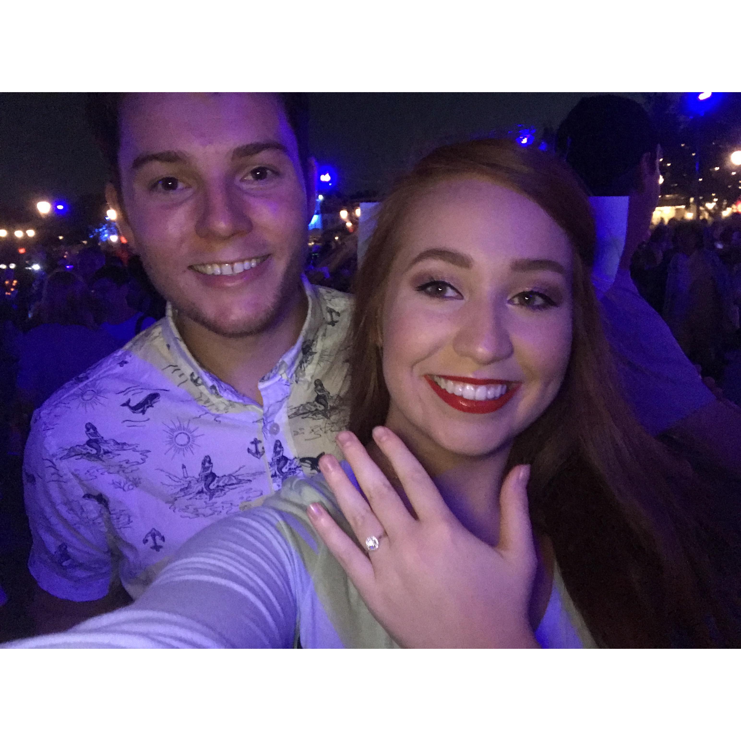 Right after we got engaged <3