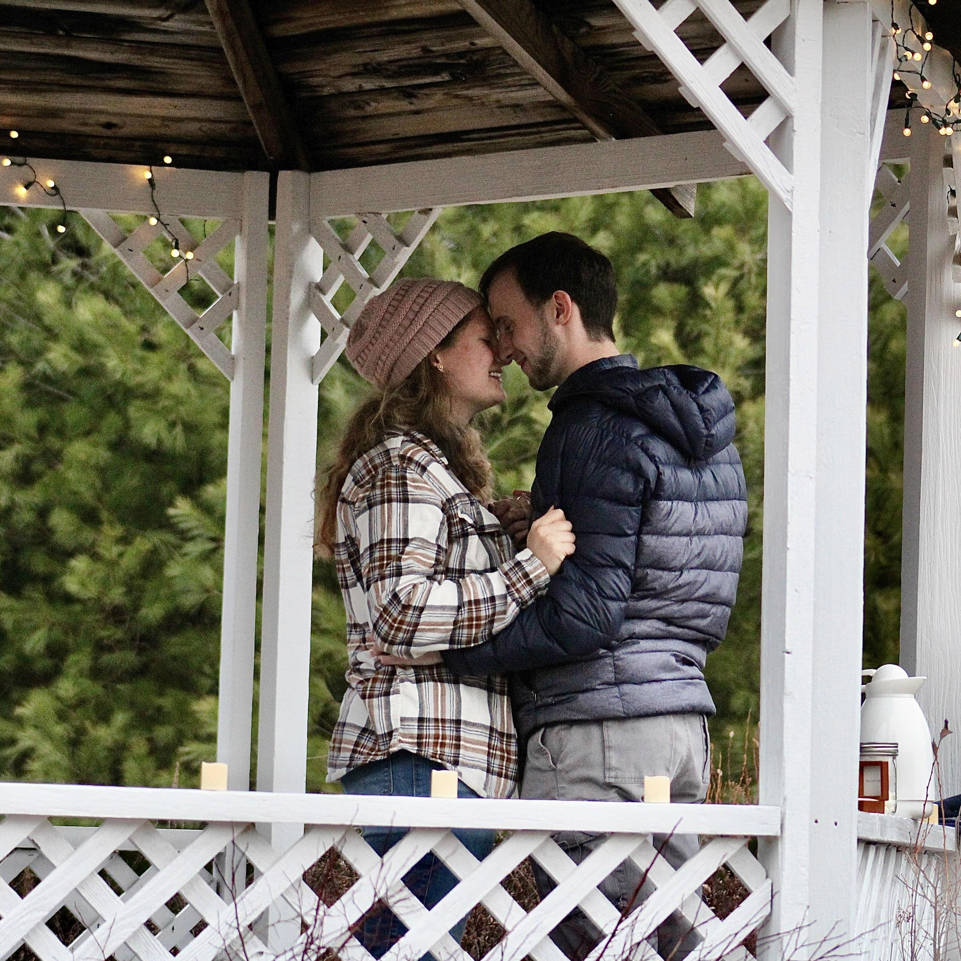 We saved our first kiss until this moment🥺