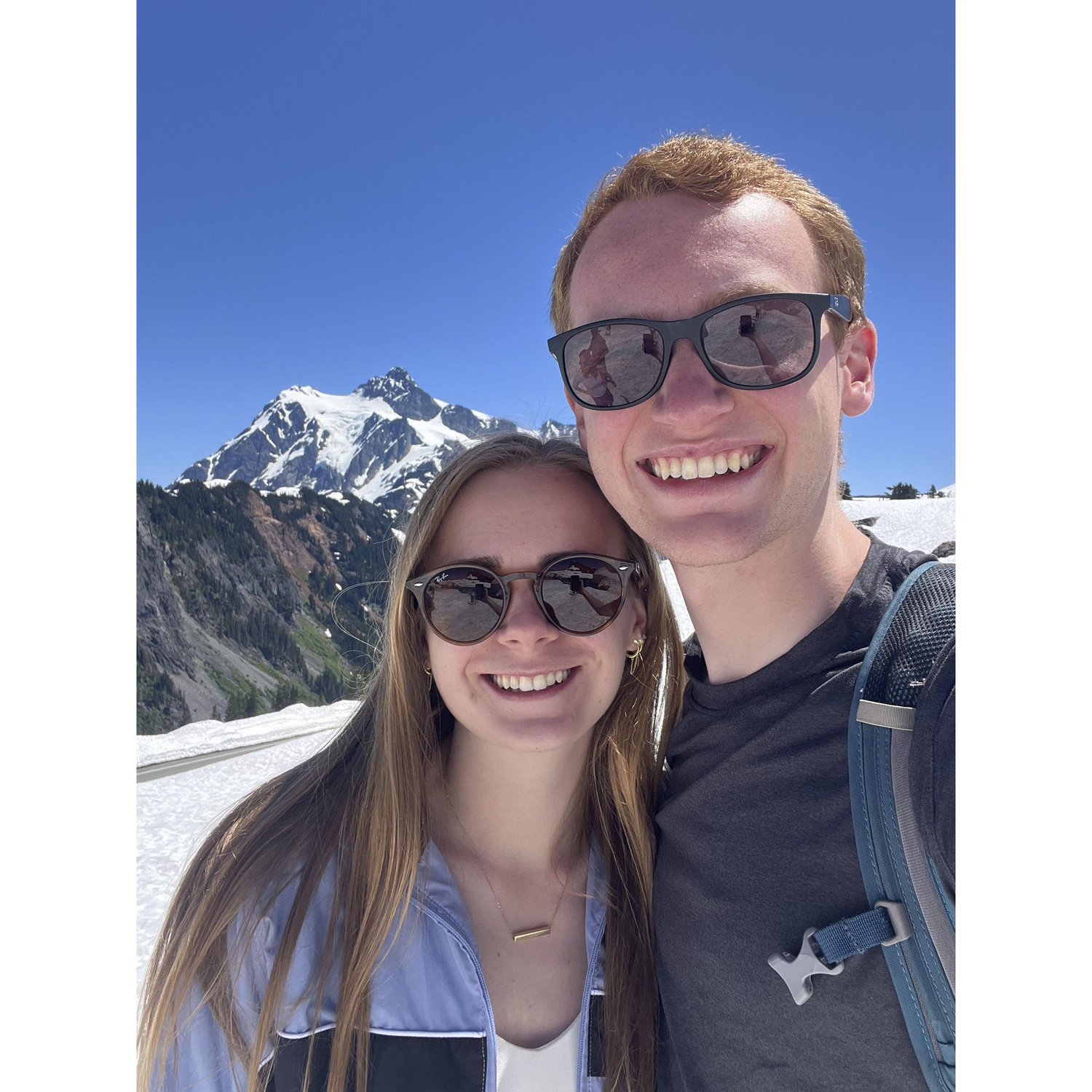 Artist Point on Mt. Baker after we moved to Bellingham, WA