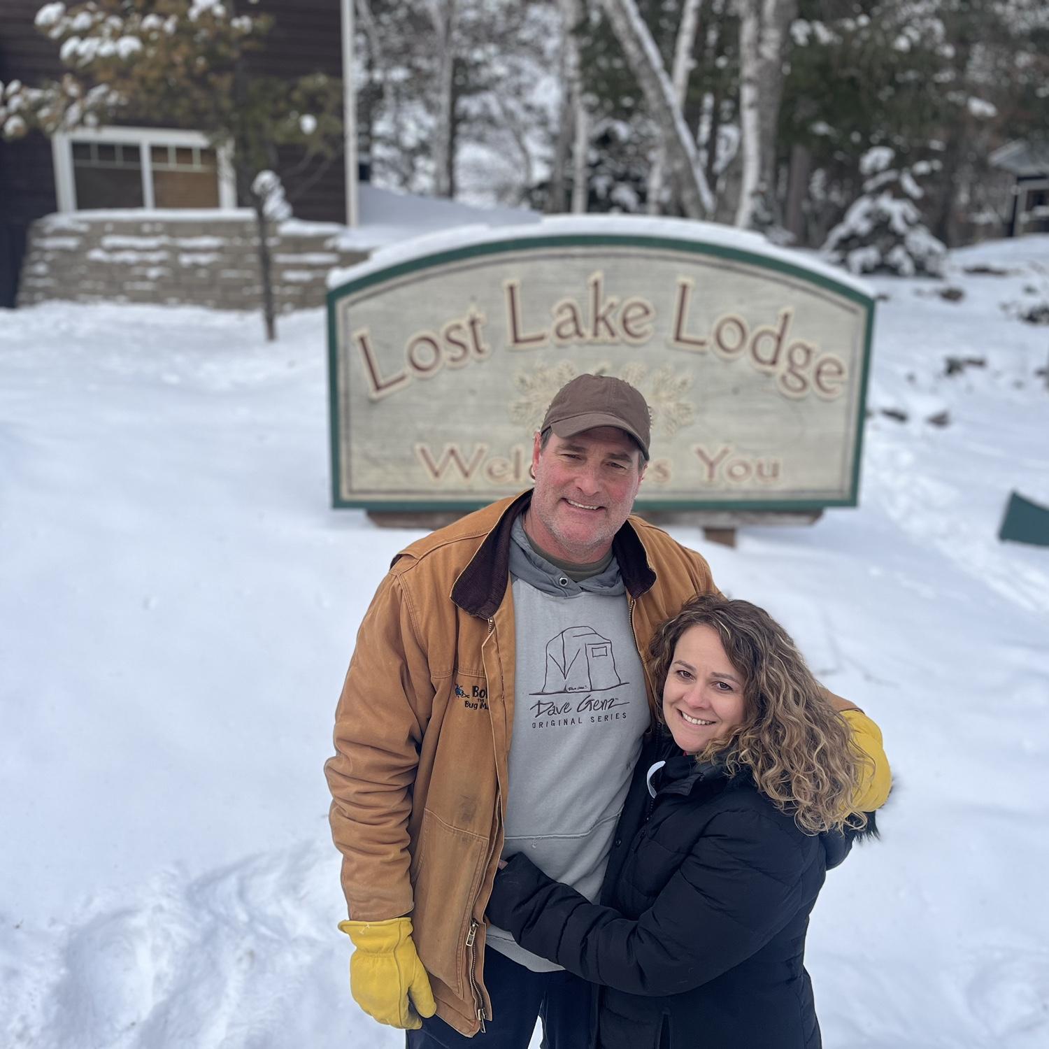 Ice fishing trip - Nisswa, MN